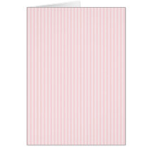 Pastel Pink Candy Stripes. Cards