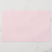 Pastel Pink Candy Stripes. Custom Flyer