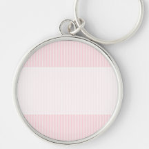 Pastel Pink Candy Stripes. Key Chains