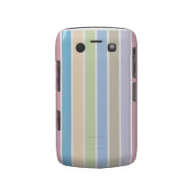 Pastel Stripe Blackberry Bold Case