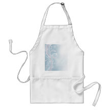 Pastel tone water background design apron