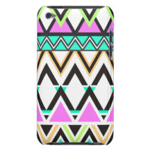 Pastel Tribal Pattern iPod Touch Cases