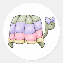 Pastel Turtle Stickers