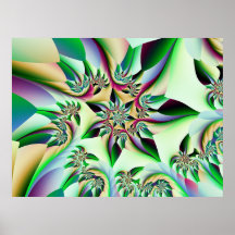 Pastello Flower Posters