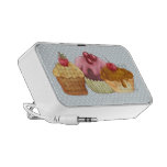 Pastries An Polkadots Doodle iPhone Speakers
