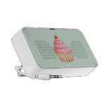 Pastries An Polkadots Doodle Laptop Speakers