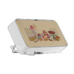 Pastries An Polkadots Doodle PC Speakers