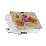 Pastries An Polkadots Doodle PC Speakers
