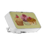 Pastries An Polkadots Doodle speakers