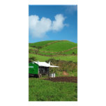 Pasture and dairy equipment photo card template