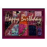 Patchwork birthday card