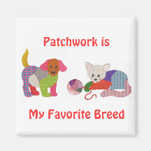 Patchwork Pride Magnet