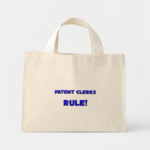 Patent Clerks Rule! Canvas Bag