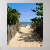 Path to Beach Print