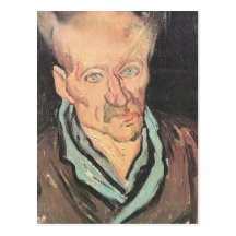 Patient at Hospital Saint-Paul by Vincent van Gogh Postcards