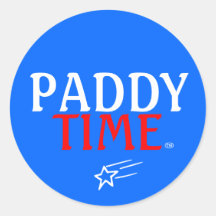 Patriot Paddy Sticker