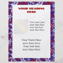 Patriot Stars custom Full Color Flyer