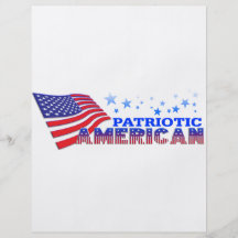 Patriotic American Flyer Design