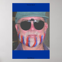Patriotic Beard Poster