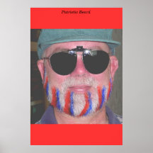 Patriotic Beard Posters