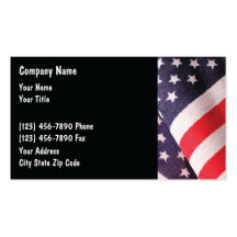 Patriotic Business Cards