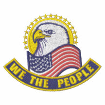 Patriotic Embroidery Polo