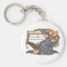 Patriotic Keychain