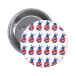 Patriotic Ladybugs Pin
