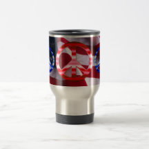 Patriotic Peace Signs Mug
