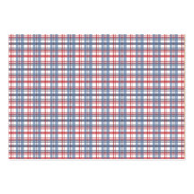 Patriotic Plaid Business Cards
