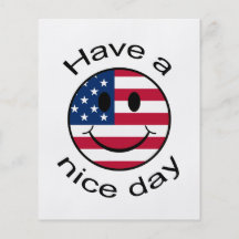 Patriotic Smiley Flyer