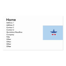 Patriotic Star Business Card
