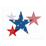 Patriotic Stars Post Cards
