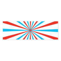 Patriotic Stripes Business Card