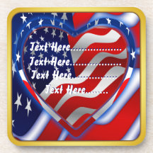 Patriotic Theme  Please View Notes Coaster