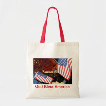 Patriotic tote bag