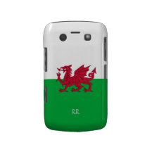 Patriotic Welsh Flag Design on Blackberry Bold Case-Mate Blackberry Case