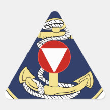 Patrouillenboot-staffel Triangle Sticker