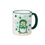 Patsy Penguin Kiss Me I'm Irish Mug