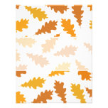 Pattern of Autumn Leaves. Custom Invitations