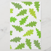 Pattern of Green Leaves. Flyer Design