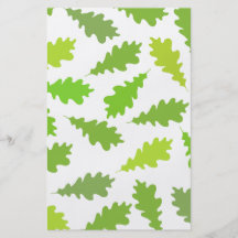 Pattern of Green Leaves. Flyer Design