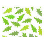 Pattern of Green Leaves. Postcards