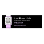 pattern pillow business card template