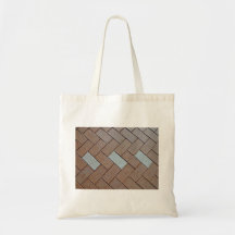 Patterned Bricks For Texture Canvas Bag
