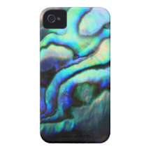 Paua abalone detail Case-Mate iPhone 4 case