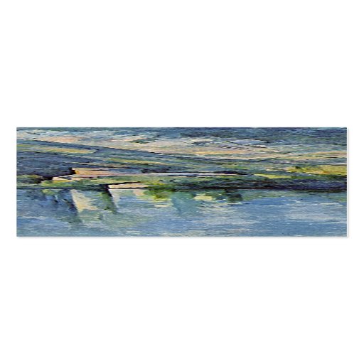 Paul Cézanne - Annecy Lake - Bookmark Business Cards