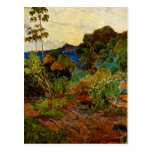 Paul Gauguin's Martinique Landscape (1887) Postcard