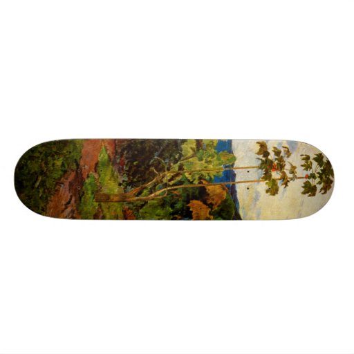 Paul Gauguin's Martinique Landscape (1887) Custom Skate Board