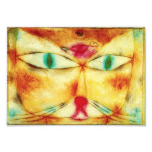 Paul Klee Cat and Bird Photo Print